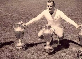 Falleció José Emilio Santamaría, gloria de Nacional, del Real Madrid, jugador de selecciones y técnico de España