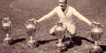 Falleció José Emilio Santamaría, gloria de Nacional, del Real Madrid, jugador de selecciones y técnico de España