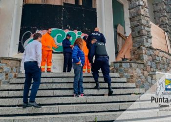 Operativo en Punta del Este desalojó ocupación irregular en el ex Cine Lido