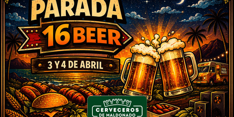 Maldonado apuesta a la cerveza artesanal con el festival “Parada 16 Beer” frente a la Mansa