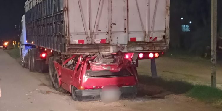 Tragedia en Ruta 5 una mujer falleció tras impactar contra un camión estacionado