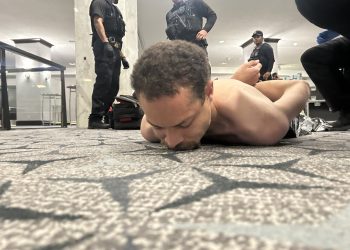 Un detenido, un policía herido y el presidente Trump evacuado