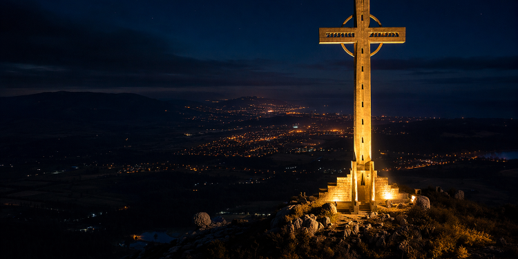 Impulsan propuesta para restaurar e iluminar la cruz del Cerro Pan de Azúcar