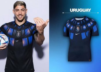 De negro y con historia: Uruguay presenta “La Gloria” en el duelo ante Argelia