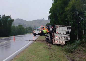 Camionero falleció tras volcar cuando viajaba desde Aiguá hacia Ruta 8