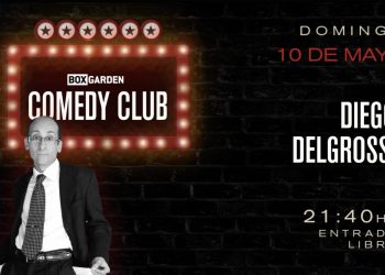 Diego Delgrossi se presentará con un show gratuito en Box Garden