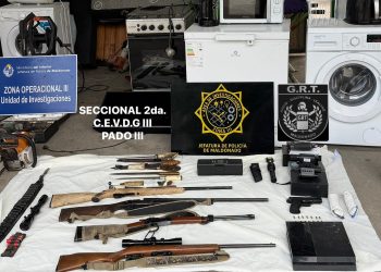 Golpe al delito en Maldonado: cuatro condenados tras allanamientos por armas, drogas y objetos robados