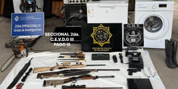 Golpe al delito en Maldonado: cuatro condenados tras allanamientos por armas, drogas y objetos robados