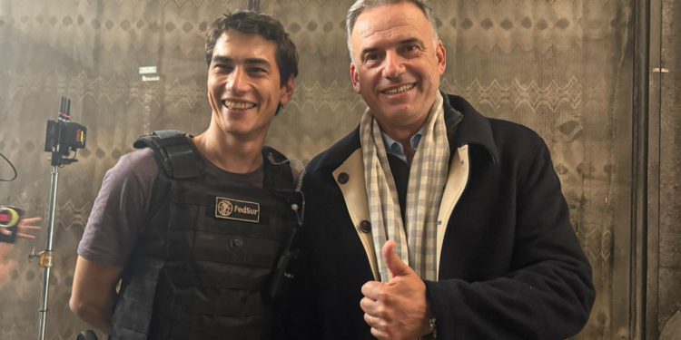 Avanza rodaje de la producción millonaria de Netflix en distintos puntos de Montevideo