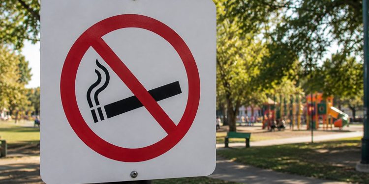 Promueven prohibición de fumar en parques, plazas y lugares abiertos destinados a menores