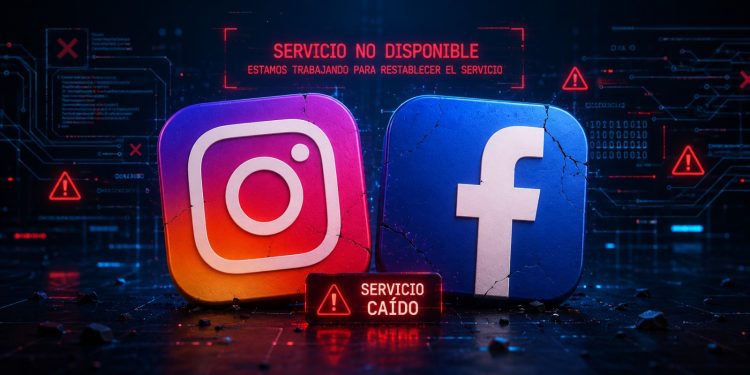 Usuarios de Instagram y Facebook reportan caída de redes