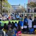 La Plaza San Fernando se vistió de Mundial con una jornada de juegos, deporte y diversión para los más chicos