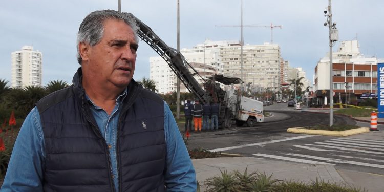 Julio Pérez: “La Calle 24 volverá a ser una solución para la circulación en Punta del Este”