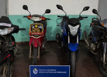 Adolescente de 16 años fue intervenido por una serie de hurtos de motos en la costa de Maldonado