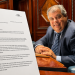 Blás pide explicaciones sobre los viajes del canciller Lubetkin a Roma y reclama conocer sus resultados