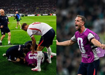 Insólita lesión: Jordan Henderson se fracturó la muñeca al celebrar la clasificación de Inglaterra y quedó fuera del Mundial