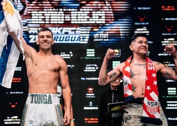 Tonga Reyno hizo historia en un Antel Arena colmado: noqueó en el primer asalto y desató una noche inolvidable del Bare Knuckle en Uruguay