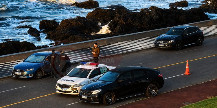Siniestro entre dos vehículos movilizó a la Policía en la rambla de Punta del Este
