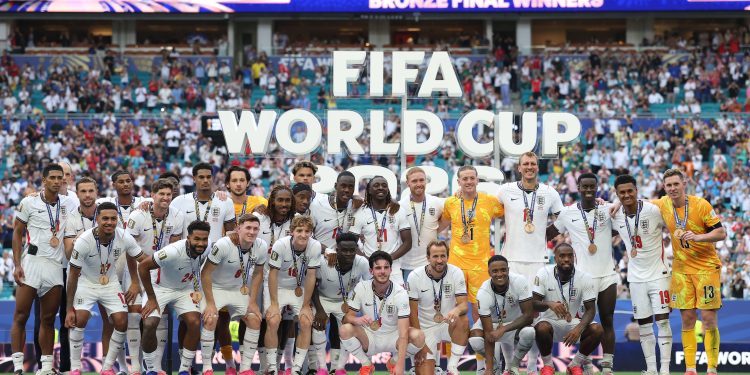 Inglaterra se coronó en el tercer puesto del mundial