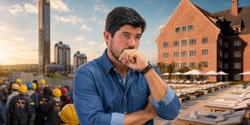 Delgado responsabiliza a Cipriani por atraso en la obra y deslinda trabajadores