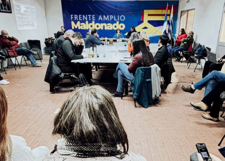 Frente Amplio de Maldonado analizará gestión del gobierno nacional