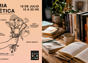 Feria poética con distintas actividades en la Fundación Manolo Lima