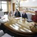 Apertura al diálogo y mano tendida; Abella recibió a bancada colorada