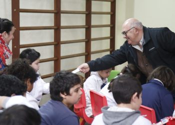 Abella acompañó instancia del programa de prevención y educación en salud bucal para escolares en situación de discapacidad