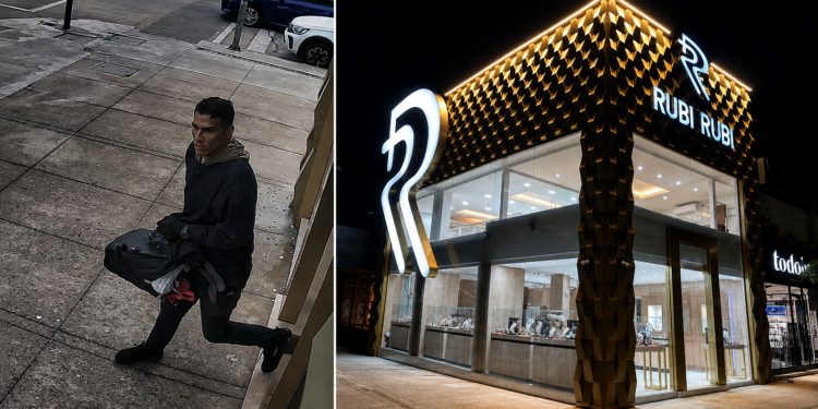 Insólito intento de robo en Punta del Este: hizo un boquete en el techo para ingresar a una joyería