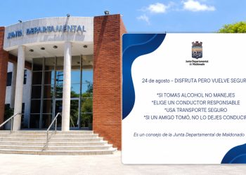La Junta de Maldonado lanza campaña para que la Noche de la Nostalgia termine con un regreso seguro