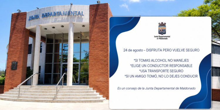 La Junta de Maldonado lanza campaña para que la Noche de la Nostalgia termine con un regreso seguro
