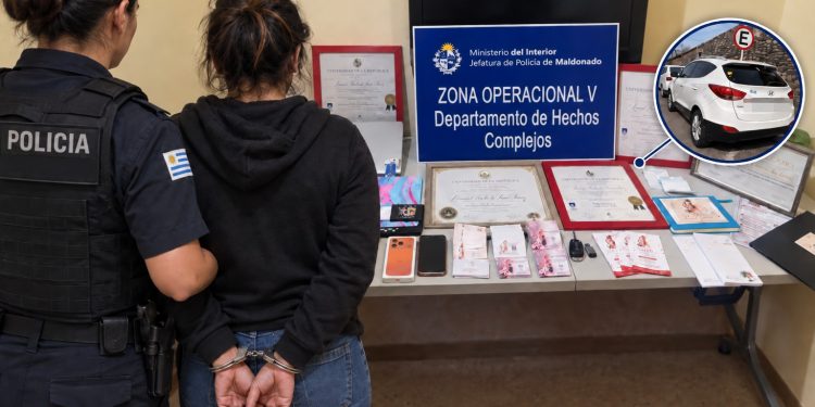 Se hacía pasar por psicóloga, falsificó títulos y estafó con inmuebles en Maldonado