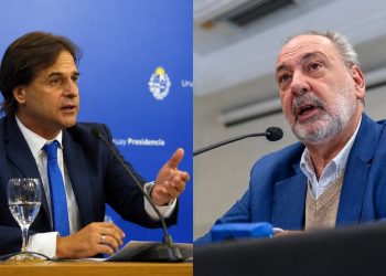 Jorge Gandini dijo que tiene el respaldo del expresidente Luis Lacalle Pou