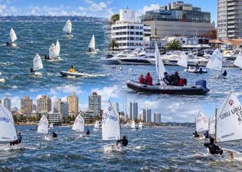 Punta del Este recibirá a 180 jóvenes navegantes en el Sudamericano de Optimist organizado por el Yacht Club PDE