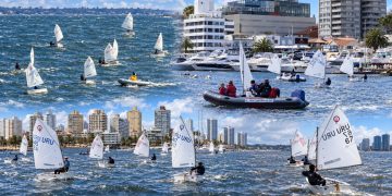 Punta del Este recibirá a 180 jóvenes navegantes en el Sudamericano de Optimist organizado por el Yacht Club PDE