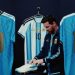Messi mostró la camiseta que usará en su despedida de la Selección Argentina