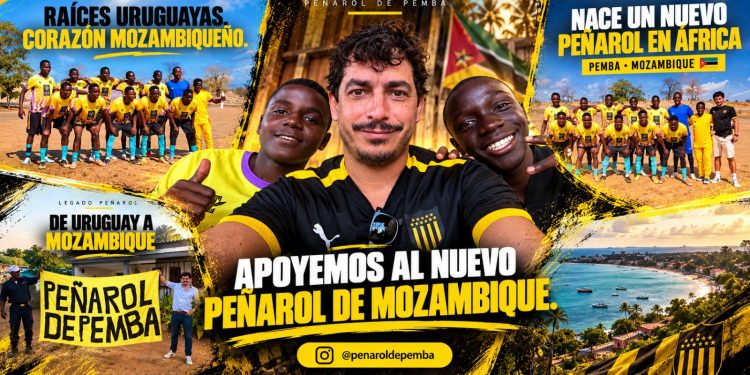 Peñarol suma una nueva historia en África con la creación de un club en Mozambique