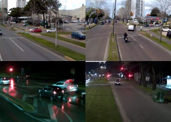 Semáforos en rojo ignorados y maniobras peligrosas vuelven a encender la alerta en Maldonado