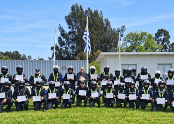Policías de Maldonado se capacitaron en conducción defensiva y seguridad vial