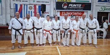 Julio Bonavia se consagró campeón uruguayo y Maldonado volvió a destacarse en el Karate Shotokan