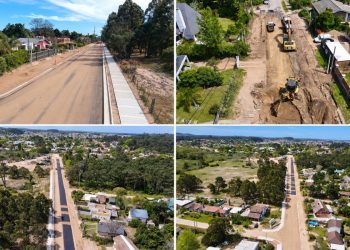 Comenzó la pavimentación en Leandro Gómez; una obra trascendental de la gestión Abella para la gente