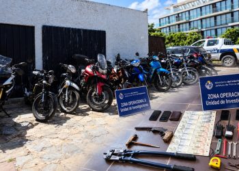 Operación Romeo dejó cuatro detenidos y 11 motos incautadas en Maldonado