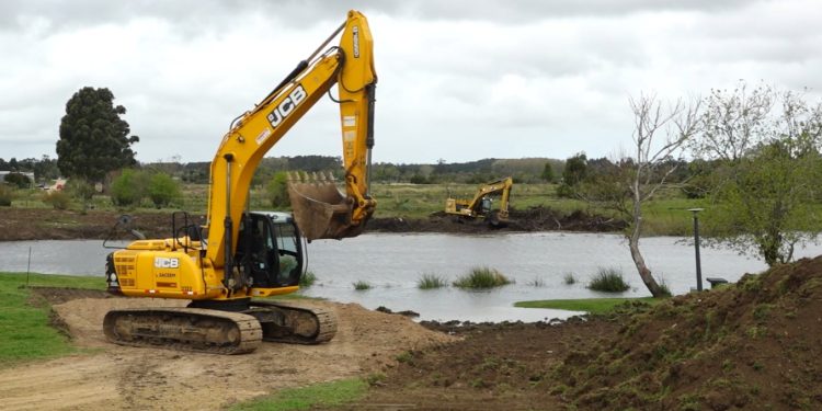 Comenzó construcción del estratégico puente en Paso del Guerrero, compromiso de Abella