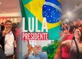 Euforia frenteamplista ante el triunfo de Lula; varios dirigentes viajaron a Brasil a esperar el resultado