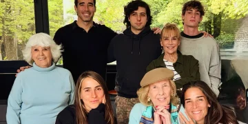Reapareció Mirtha Legrand en una foto familiar por el Día de la Madre