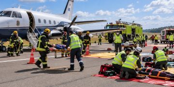 Aeropuerto de Punta del Este realizará simulacros de incendios y accidentes aeronáuticos