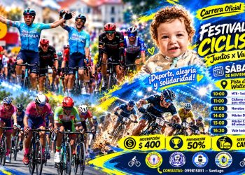 Maldonado pedalea por Valentino con una jornada solidaria para todas las edades