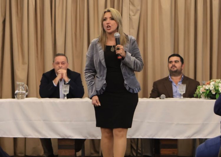 Valeria Ripoll presentó sector dentro del Partido Nacional; dijo que defenderá la causa judía y anunció respaldo a Luis Lacalle Pou