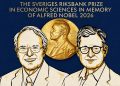 Los estadounidenses Robert E. Hall y Michael Woodford fueron distinguidos con el Nobel de Economía