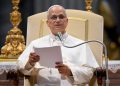 El papa León XIV pasó “una noche tranquila” internado en Roma